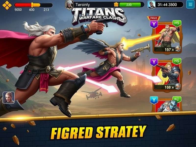 Titans Warfare Clash gameplay screenshot
